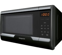 HOTPOINT  MyLine MWH 2031 Solo Microwave - Black